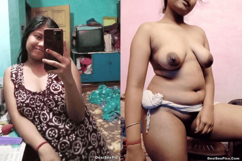 Horny Village Girl With Big Boobs Nude Desi Selfies