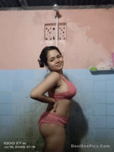 Curvaceous indian girl nude big desi tits pics 003