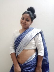 Young but curvy desi girlfriend nude in bed