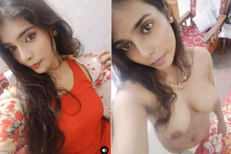 Beautiful Desi Village Girl Naked Selfie