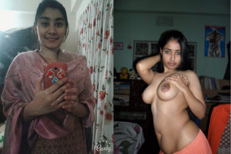 Sexy Desi Girlfriend Nude With Curvaceous Body