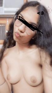 Skinny indian teen with small tits nude selfies 5