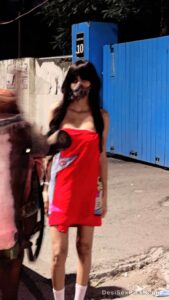 Hot desi teen nude and topless outdoor pictures