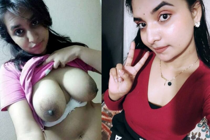 Pretty Young Desi College Girl With Soft Boobs