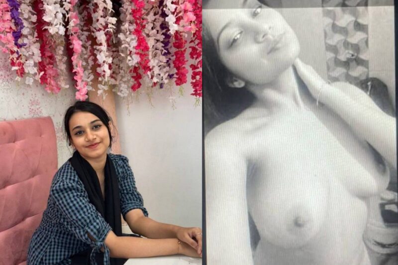 Sexy Mumbai Girl Nude B&W Selfies
